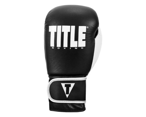 Боксерські рукавички Title Boxing Dynamic Strike Black/White 12 oz (XDBG 12 BK/WH)
