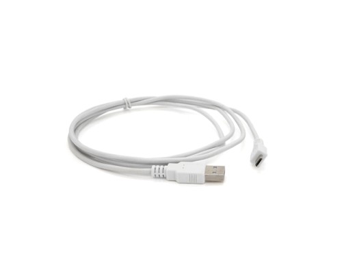 Дата кабель USB 2.0 AM to Micro 5P 1.5m white Voltronic (YT-AM/Mc-1.5Wt/20128)