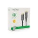 Кабель мультимедійний HDMI M to HDMI M 20.0m V2.0 4K UHD black VEGGIEG (YT-HDMI(M)/(M)HA-20/19719)