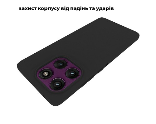 Чохол до мобільного телефона BeCover Motorola Edge 60 Pro Black (713774)