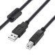 Кабель для принтера USB 2.0 AM/BM 2.0m black ColorWay (CW-CBUB072-BK)
