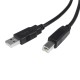 Кабель для принтера USB 2.0 AM/BM 2.0m black ColorWay (CW-CBUB072-BK)