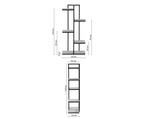 Підставка для квітів Richman Водоспад – середня (R00000039220)