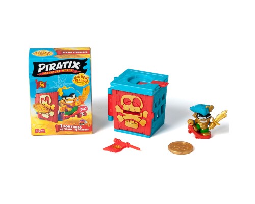 Ігровий набір Piratix сюрприз Golden treasure Фортеця (PPX1D212IN00)