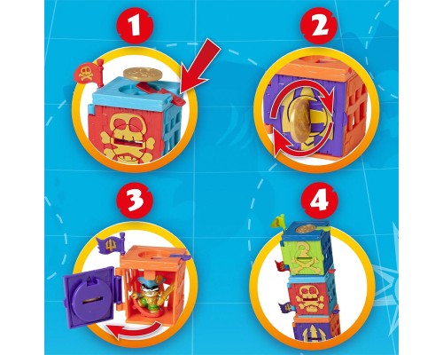 Ігровий набір Piratix сюрприз Golden treasure Фортеця (PPX1D212IN00)