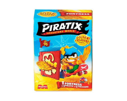 Ігровий набір Piratix сюрприз Golden treasure Фортеця (PPX1D212IN00)