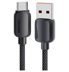 Дата кабель USB 2.0 AM to USB-C 3.0m 100W black Essager (EXC7A-WLC01-P)