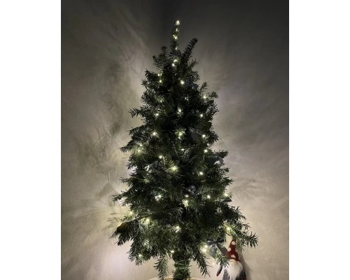 Гірлянда Luca Lighting струна, 1 м, класична біла, 10 LED 2xCR2032, таймер (8720362037095)