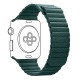 Ремінець до смарт-годинника Armorstandart Leather Loop для Apple Watch 42 (Series 11-10)/41/40/38 Forest Green (ARM53317)