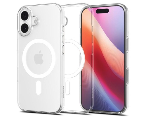 Чохол до мобільного телефона Spigen Liquid Crystal MagFit iPhone 17 Clear White (ACS10397)