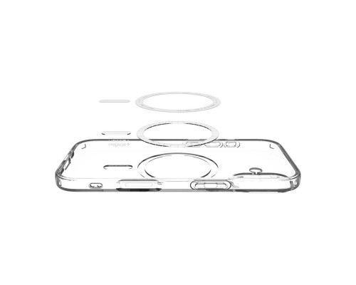 Чохол до мобільного телефона Spigen Liquid Crystal MagFit iPhone 17 Clear White (ACS10397)