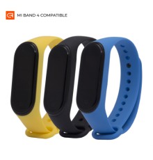 Ремінець до фітнес браслета Armorstandart комплект 3шт Xiaomi Mi Band 4/3 Sun Sky (ARM56233)