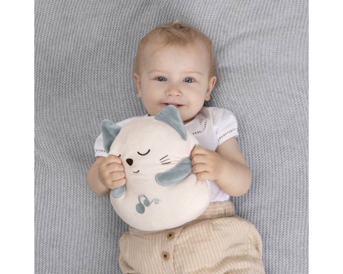 М'яка іграшка Chicco м'яка музична Муркотик з вібрацією (11567.00)