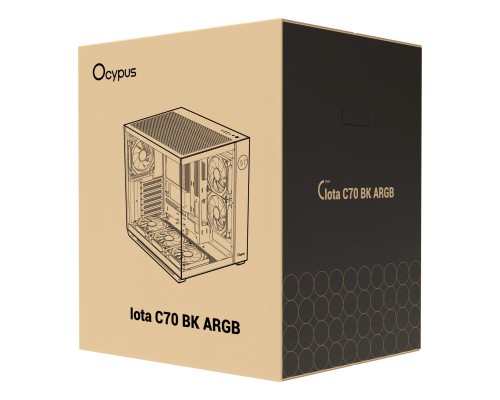 Корпус OCYPUS IOTA C70 BK ARGB (IOTA-C70-BKD600XX-GL)