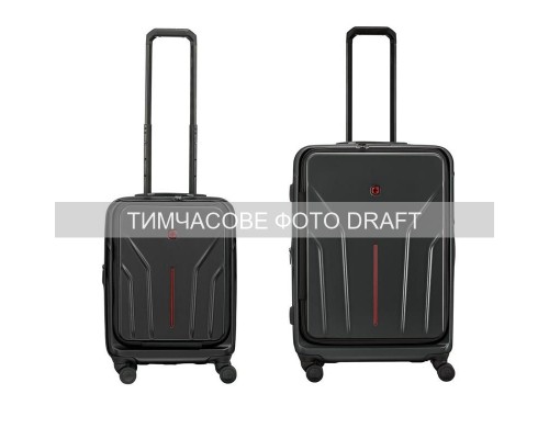 Набір валіз Wenger Amplix Hardside (S+M), чорні (653332)