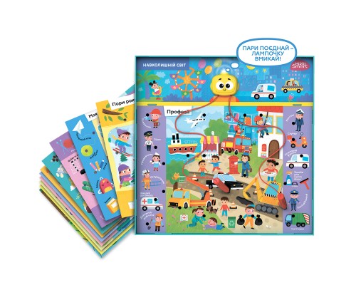 Настільна гра Kiddi Smart Вікторина Навколишній світ S2 (157-A-0022-UA)