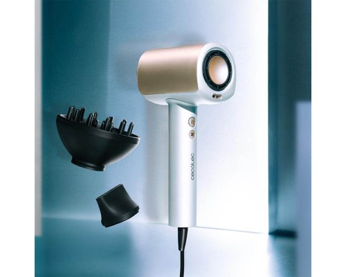 Фен Cecotec DryGlam Nano Plasma Champagne (A01_EU01_101438)