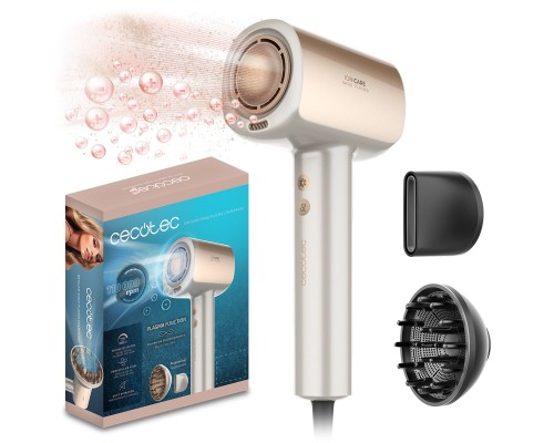 Фен Cecotec DryGlam Nano Plasma Champagne (A01_EU01_101438)
