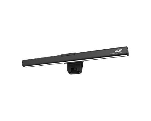 Настільна лампа 2E PROMETHEUS 30 5Вт 3000-6000K USB-A/USB-C, чорний (2E-DL002BK)