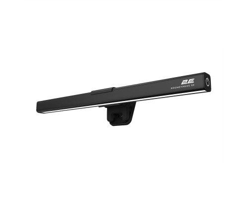 Настільна лампа 2E PROMETHEUS 30 5Вт 3000-6000K USB-A/USB-C, чорний (2E-DL002BK)