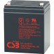 Батарея до ДБЖ 12В 5 Ач CSB (HR1221W F2) 
