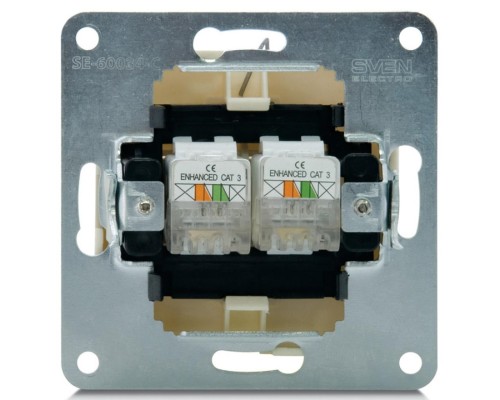 Телефонна розетка Sven SE-60034-C cream (7100016)