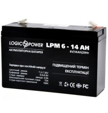 Батарея до ДБЖ LogicPower LPM 6В 14 Ач (4160)
