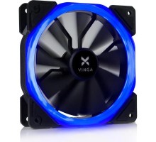 Кулер до корпусу Vinga LED fan-01 blue