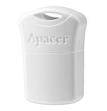 USB флеш накопичувач Apacer 64GB AH116 White USB 2.0 (AP64GAH116W-1)