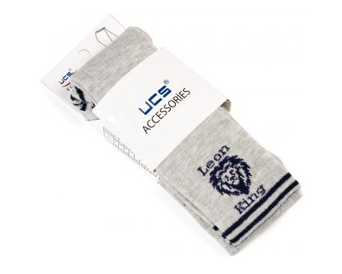 Колготки дитячі UCS Socks з левом (M0C0301-1402-1B-gray)