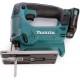 Електролобзик Makita CXT Slider, 4Аг х 2шт, кейс, 18мм (JV101DSME)