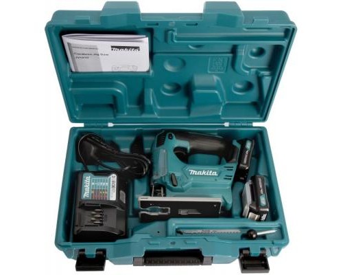 Електролобзик Makita CXT Slider, 4Аг х 2шт, кейс, 18мм (JV101DSME)