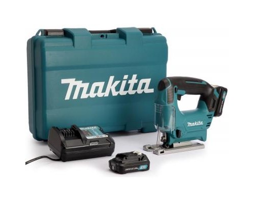 Електролобзик Makita CXT Slider, 4Аг х 2шт, кейс, 18мм (JV101DSME)