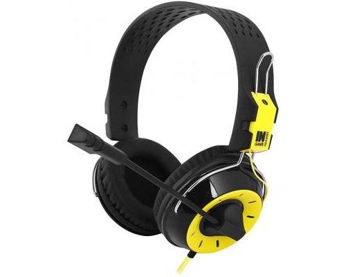 Навушники Gemix N4 Black-Yellow Gaming