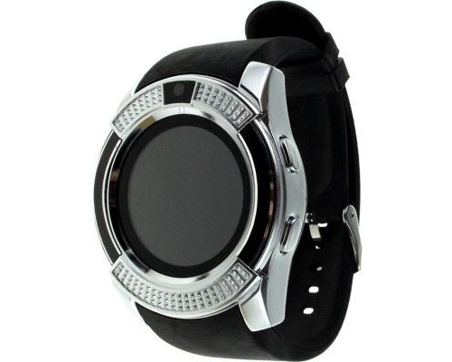Смарт-годинник UWatch V8 Black/Silver (F_58608)