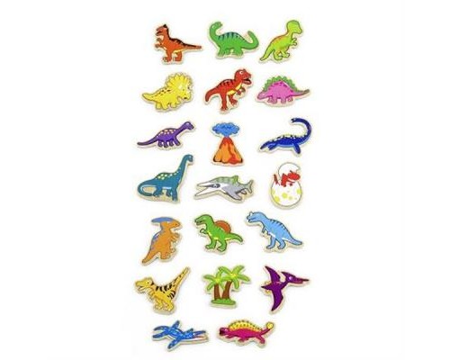 Розвиваюча іграшка Viga Toys Динозаври 20 шт магнітні фігурки (50289)