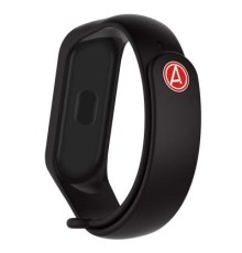 Ремінець до фітнес браслета Armorstandart Superhero Edition for Xiaomi Mi Band 4/3 Avengers Black (ARM55060)