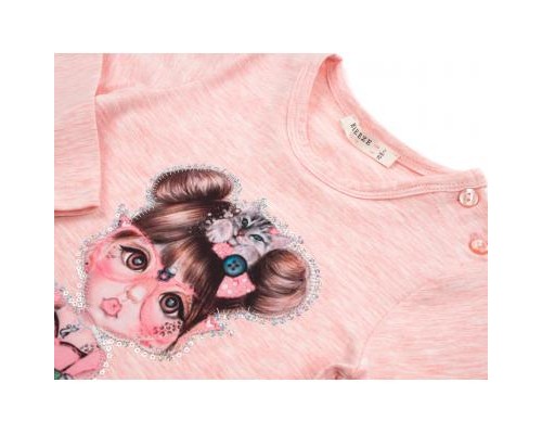 Кофта дитяча Breeze з дівчинкою (13320-98G-peach)