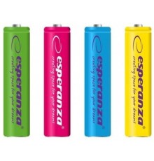 Акумулятор Esperanza AA 2000mAh Ni-MH * 4 mix of colors (EZA108) Акумулятор Esperanza AA 2000mAh Ni-MH * 4 mix of colors (EZA108)
