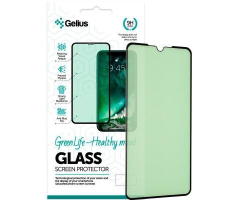 Скло захисне Gelius Green Life for Xiaomi Redmi 9 Black (00000079622)