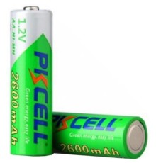 Акумулятор PkCell AA R6 NiMH 2600mAh * 2 (PC/AA2600-2BA)