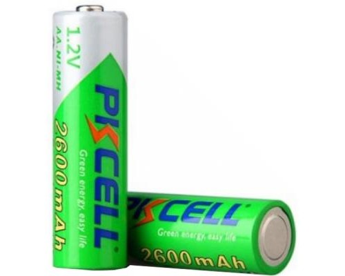 Акумулятор PkCell AA R6 NiMH 2600mAh * 2 (PC/AA2600-2BA) 