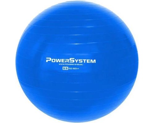 М'яч для фітнесу Power System PS-4011 55cm Blue (PS-4011_55cm_Blue)
