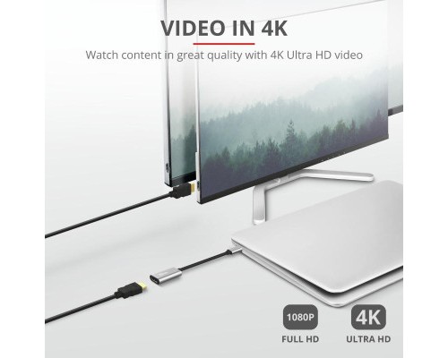 Перехідник Trust USB-C to HDMI Adapter (23774)