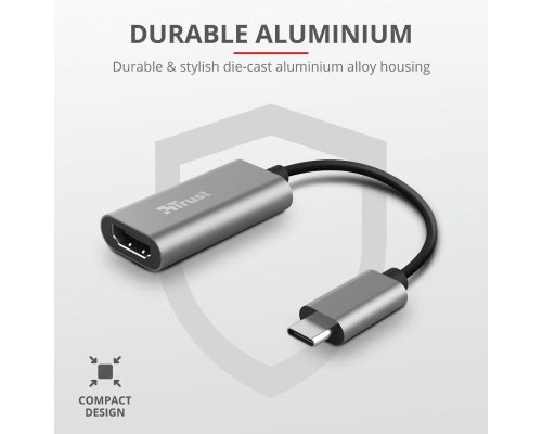 Перехідник Trust USB-C to HDMI Adapter (23774)