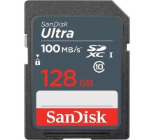 Карта пам'яті SanDisk 128GB SDXC class 10 UHS-1 (SDSDUNR-128G-GN3IN) 