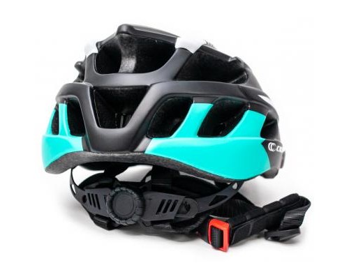 Шолом Cigna WT-016 М 57-61см Black/White/Turquoise (HEAD-039)
