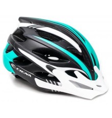 Шолом Cigna WT-016 М 57-61см Black/White/Turquoise (HEAD-039)