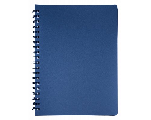 Зошит Buromax Status A4 80 аркушів, клітинка пластикова обкладинка Графіт (BM.24452153-50)