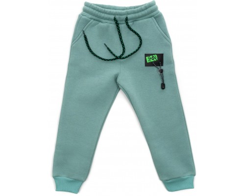 Штани дитячі Cloise спортивні на флісі (CL0154012-128-mint)